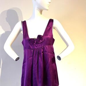 Alice + Olivia Tunic Top With Rosettes